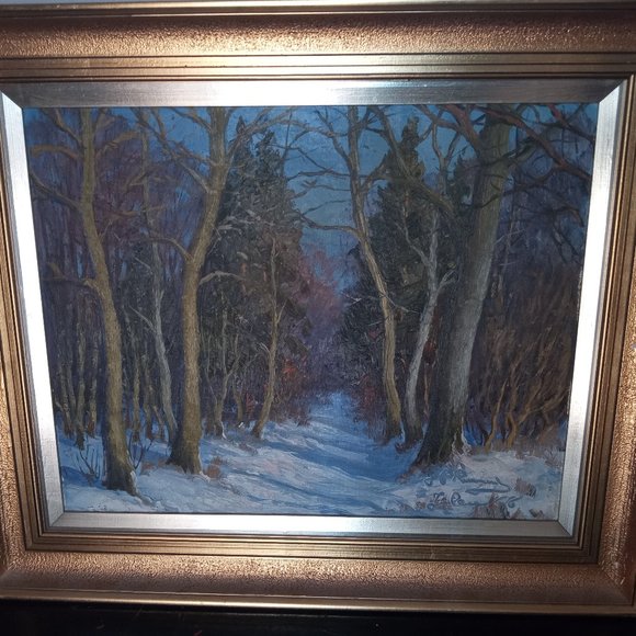 Tree Forest Painting
